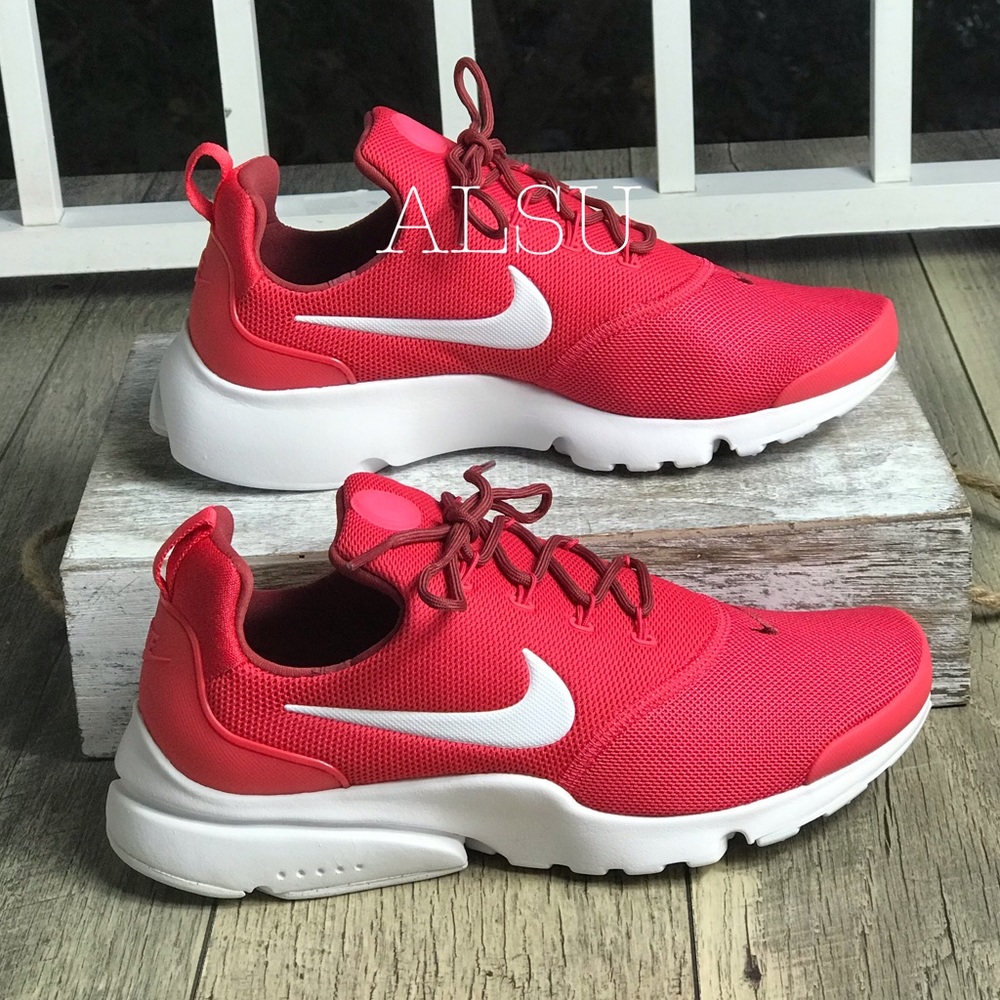 NWT Nike Air Presto Fly Tropical🌴Pink/Coral WMNS - Picture 2 of 8